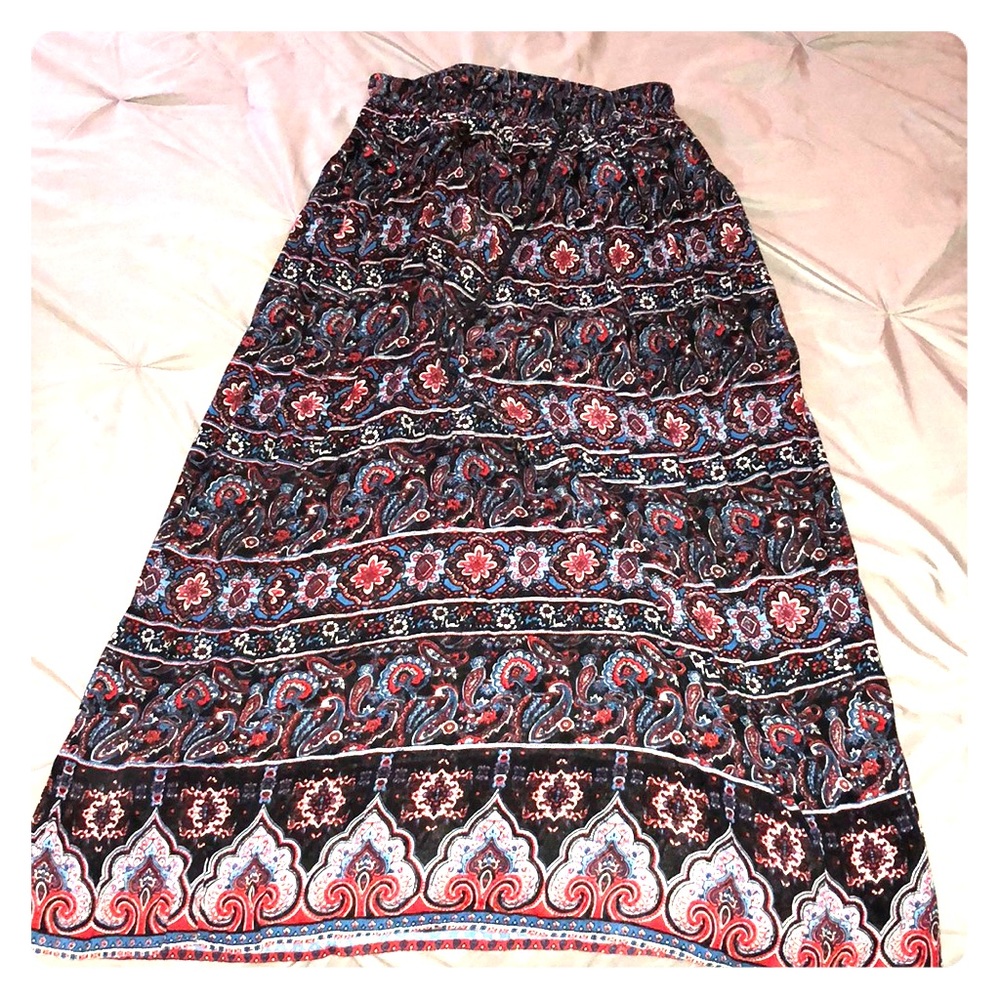Boho Maxi Skirt
